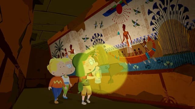 Martin et les pharaons fâchés