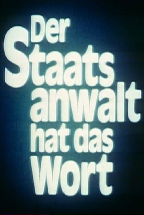 Der Staatsanwalt hat das Wort VF Streaming Français