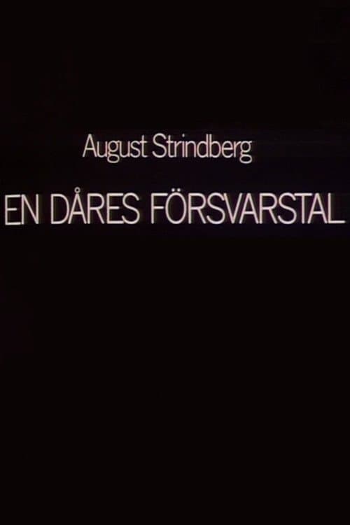 En dåres försvarstal VF Streaming Français